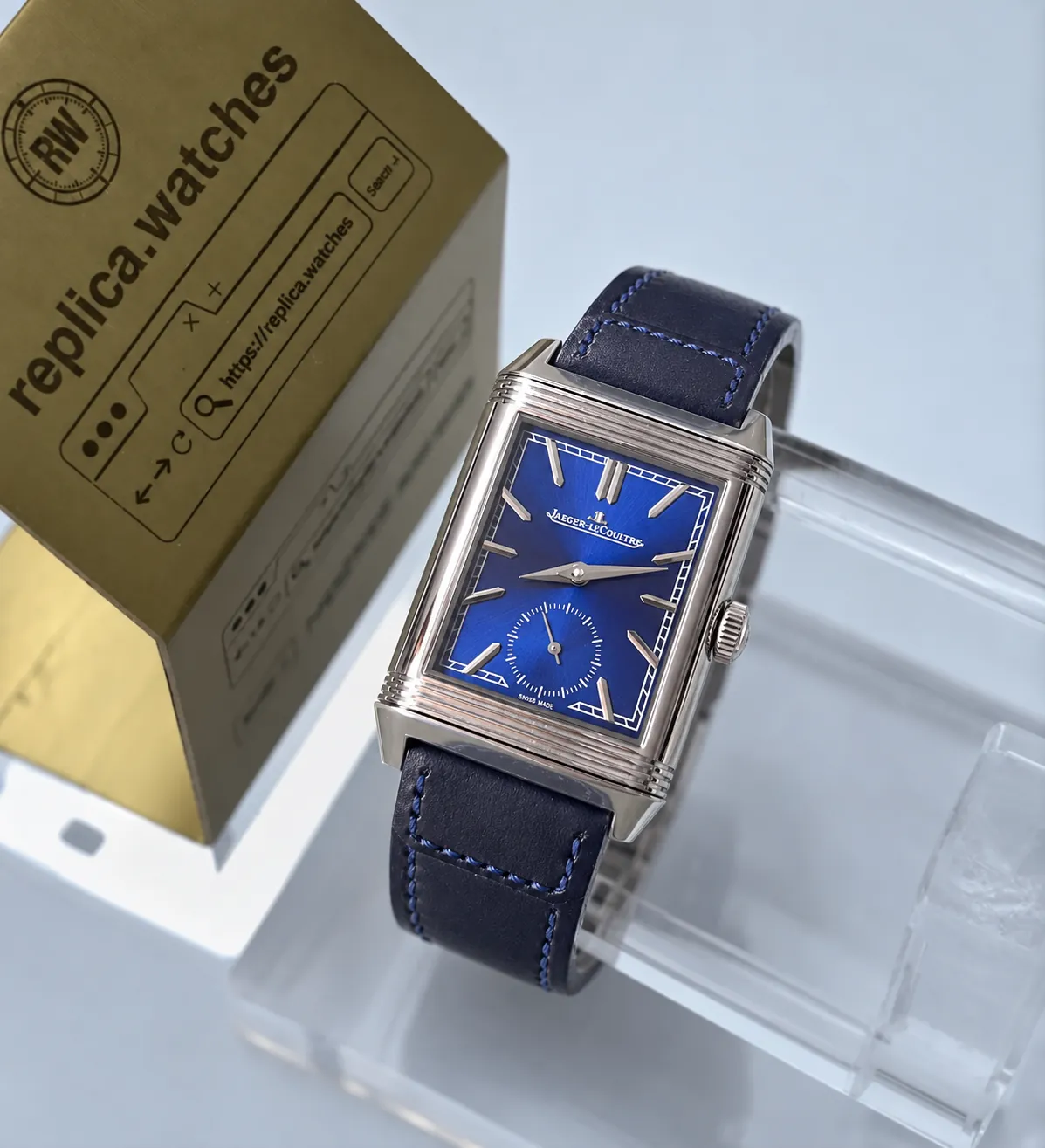 Jaeger-LeCoultre Reverso Tribute Duoface Small Seconds Q3988482 Art Deco Style Replica Watch