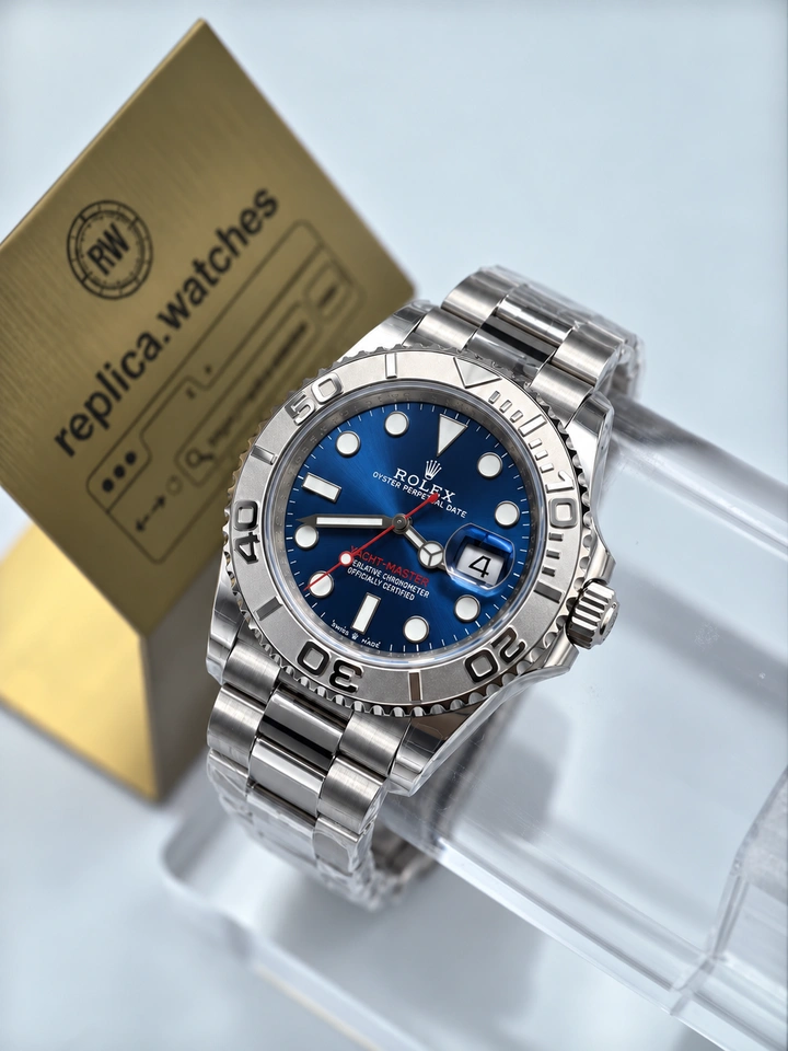 Rolex Yacht-Master M126622-0002 Super Clone Watch 40mm Blue Dial 904L Stainless Steel Automatic Movement